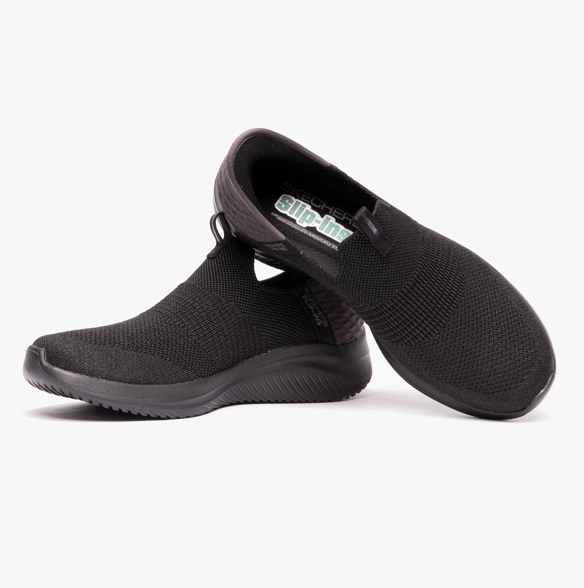 149709 ULTRA FLEX 3.0 - SMOOTH STEP Ladies Slip On Shoes Black