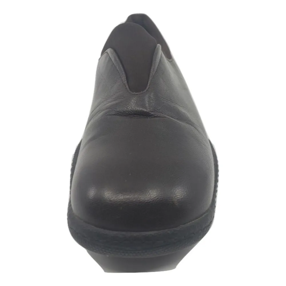3W41188 Brown Leather Slip on Stuart Weitzman Loafers