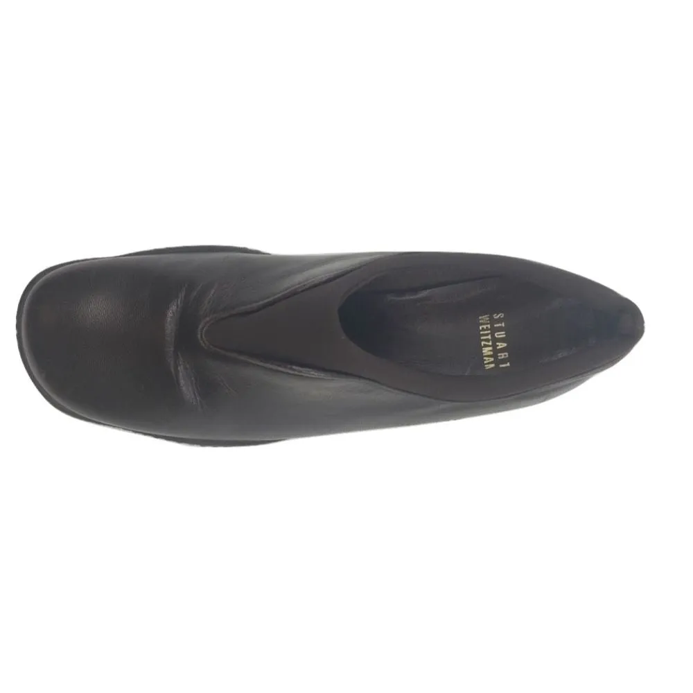 3W41188 Brown Leather Slip on Stuart Weitzman Loafers