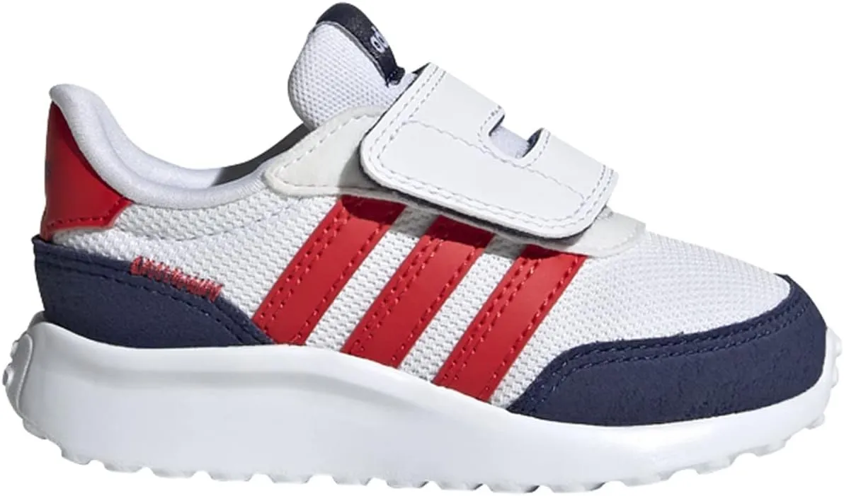 adidas Run 70s Ac (Toddler) White/Vivid Red/Dark Blue 6 Toddler M