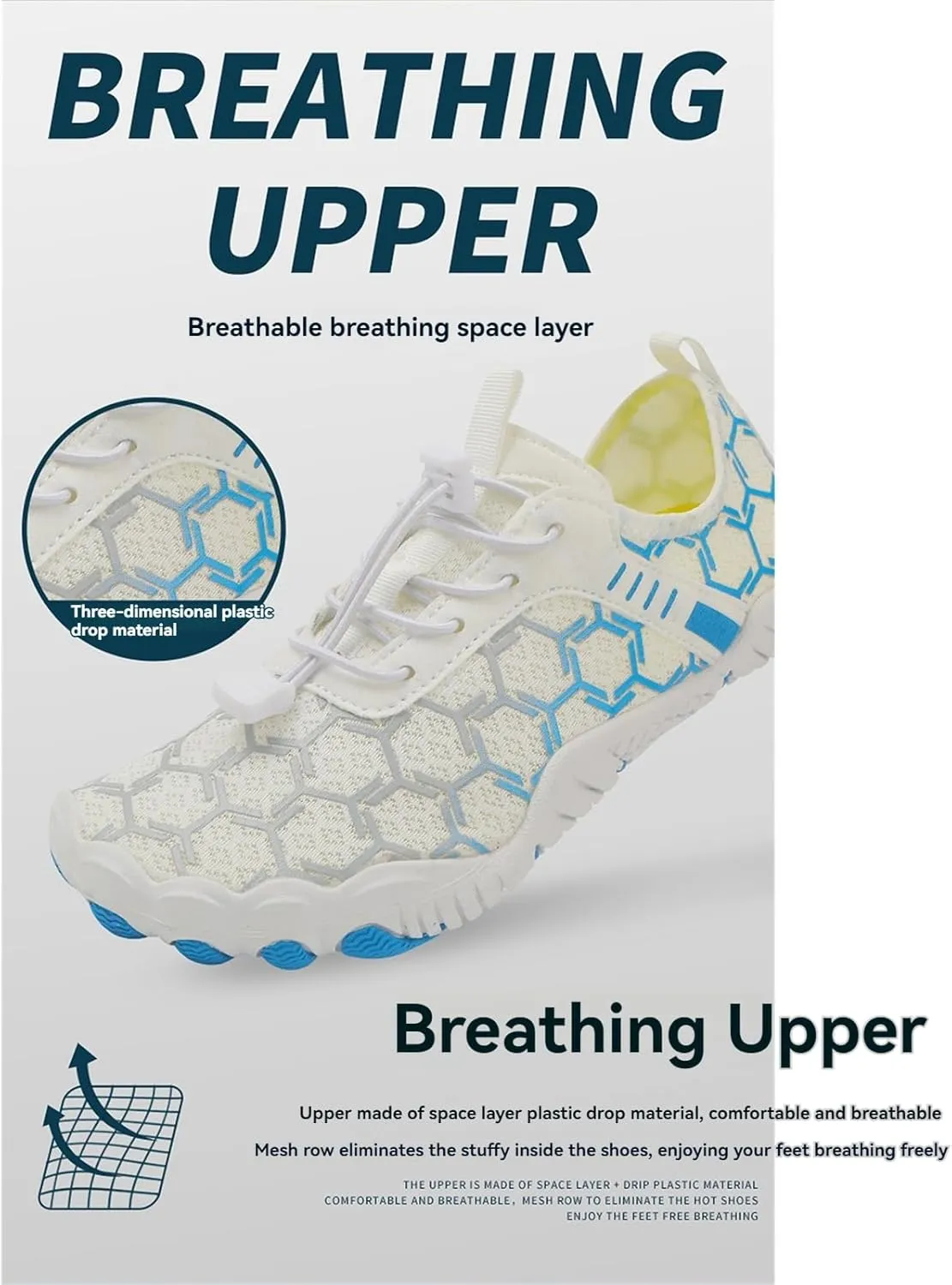 Breathable Barefoot Shoes for Women Men Pro Barefoot Shoes with Wide Toe Box Healthy & Non-Slip Barefoot Shoes Grounded Footwear Barefoot Shoes Quick Dry Zero Drop Trail Running Shoes Hiking Sneakers