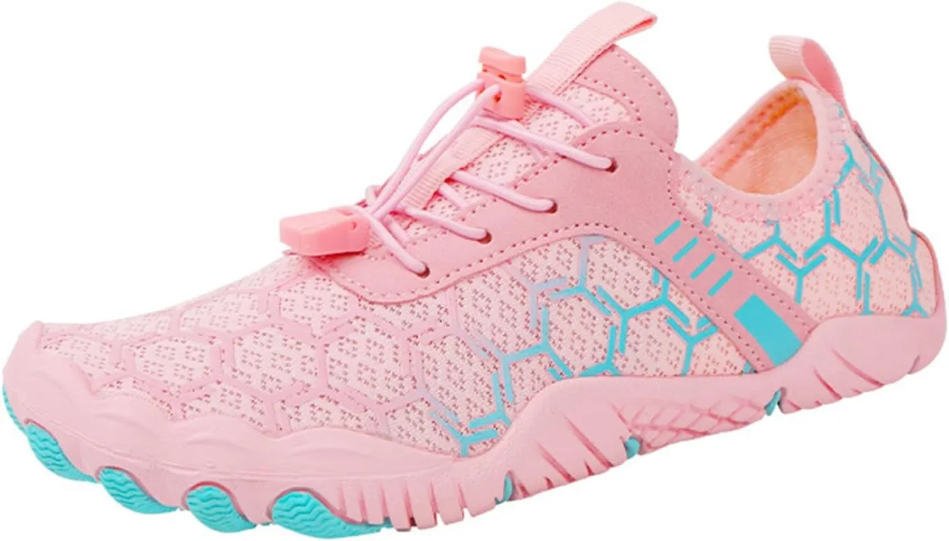 Breathable Barefoot Shoes for Women Men Pro Barefoot Shoes with Wide Toe Box Healthy & Non-Slip Barefoot Shoes Grounded Footwear Barefoot Shoes Quick Dry Zero Drop Trail Running Shoes Hiking Sneakers