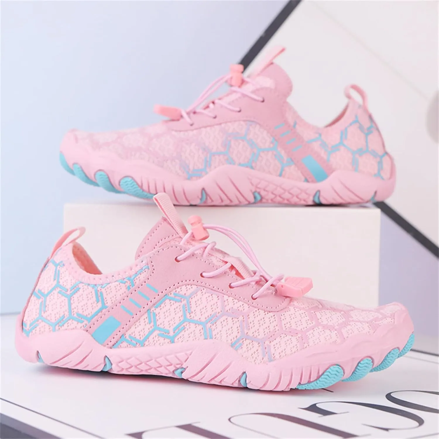 Breathable Barefoot Shoes for Women Men Pro Barefoot Shoes with Wide Toe Box Healthy & Non-Slip Barefoot Shoes Grounded Footwear Barefoot Shoes Quick Dry Zero Drop Trail Running Shoes Hiking Sneakers