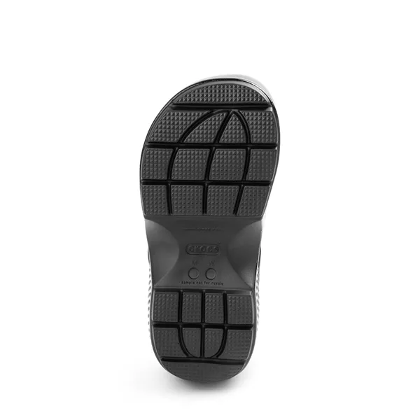 Crocs Stomp Shiny Platform Clogs, Black