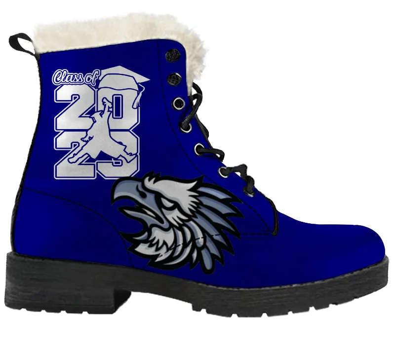 DIY Custom Faux Fur Leather Boot