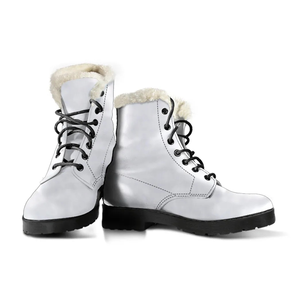 DIY Custom Faux Fur Leather Boot