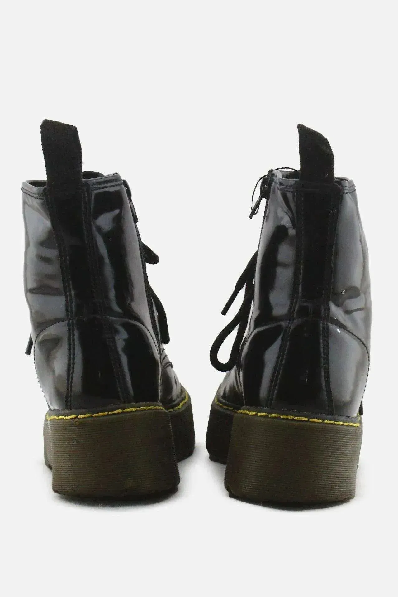 European Brand Zipper Laces Combat Ankle Boots | 100% Synthetic Leather