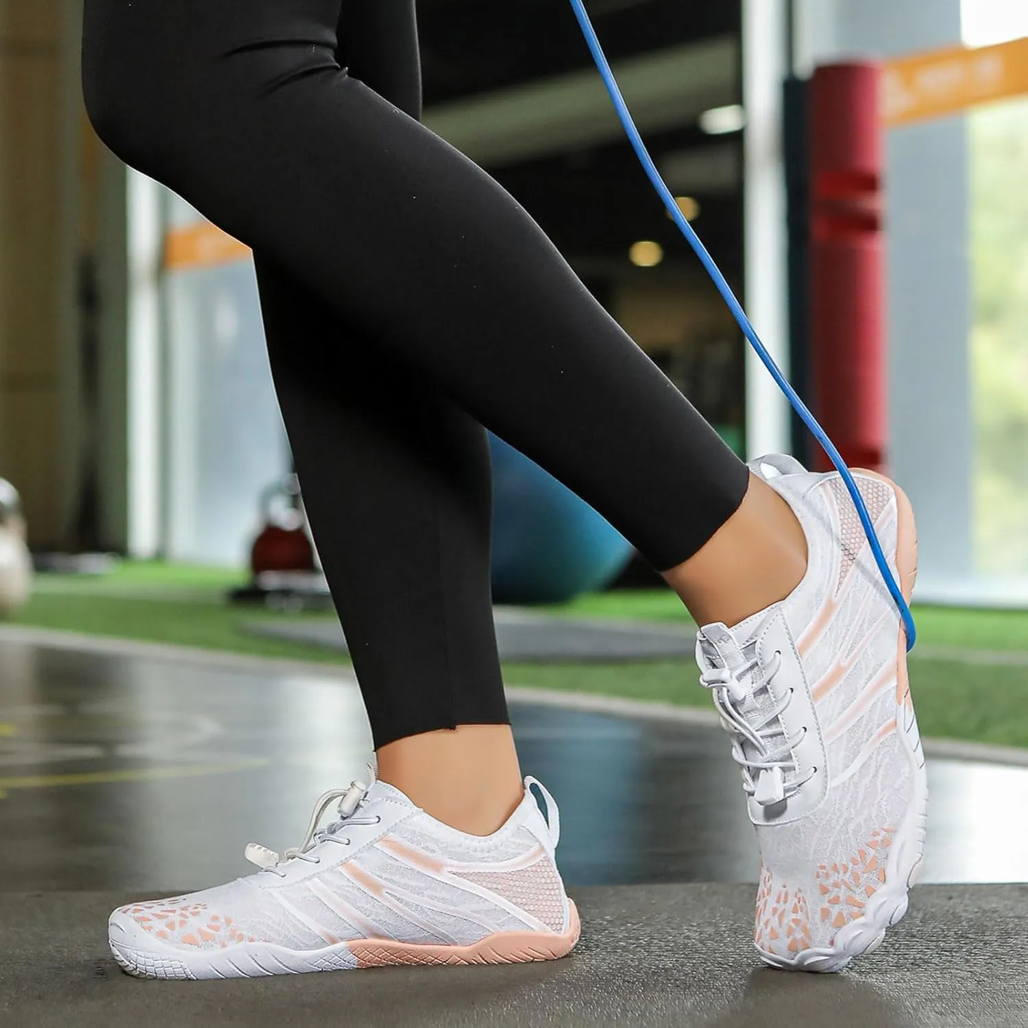 Grounded Footwear for Women Non Slip Barefoot Shoes Running Hiking Walking Shoe for Men Healthy & Non-Slip Wide Toe Box Beach Sneaker Lightweight Breathable Water Resistant Sneakers Comfort Wear Shoes