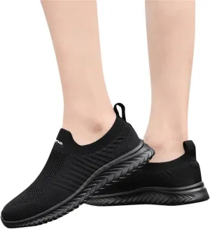 Hbeylia Womens Breathable Lightweight Mesh Walking Sneakers Shoes Fashion Hiking Work Nurse Mule Sport Shoes Slippers For Women Driving