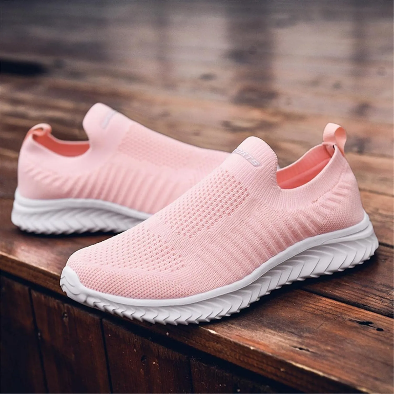 Hbeylia Womens Breathable Lightweight Mesh Walking Sneakers Shoes Fashion Hiking Work Nurse Mule Sport Shoes Slippers For Women Driving