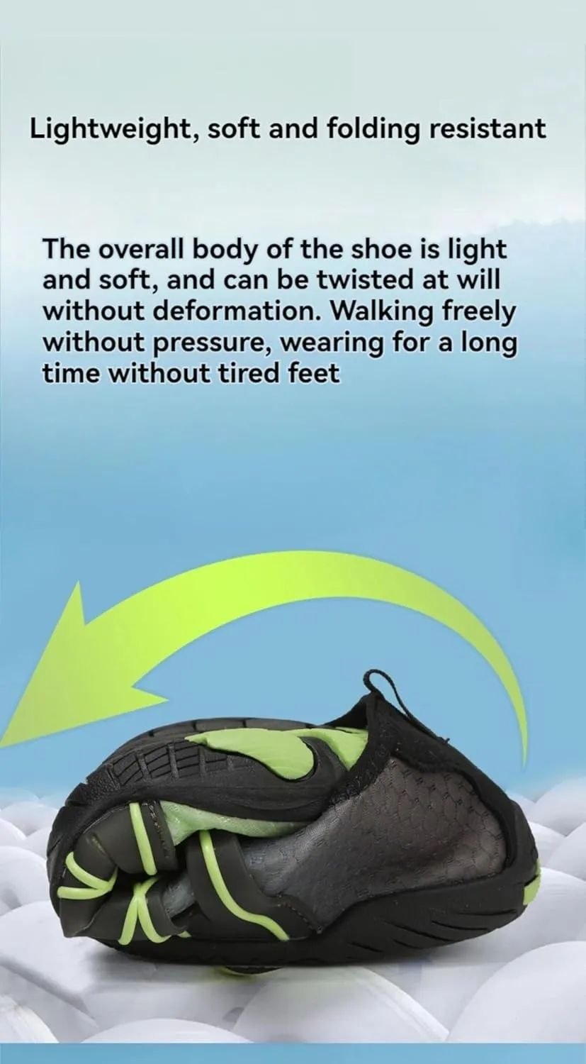 Hiking Footwear Barefoot Womens Mens, Grounded Barefoot Shoes, Hike Barefoot Shoes, Pro Barefoot Shoes with Wide Toe Box, Healthy & Non-Slip Barefoot Shoes, Quick Dry Zero Drop Trail Running Shoes
