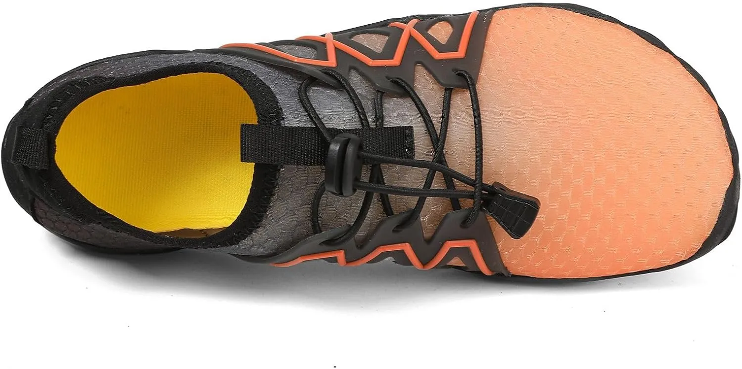 Hiking Footwear Barefoot Womens Mens, Grounded Barefoot Shoes, Hike Barefoot Shoes, Pro Barefoot Shoes with Wide Toe Box, Healthy & Non-Slip Barefoot Shoes, Quick Dry Zero Drop Trail Running Shoes