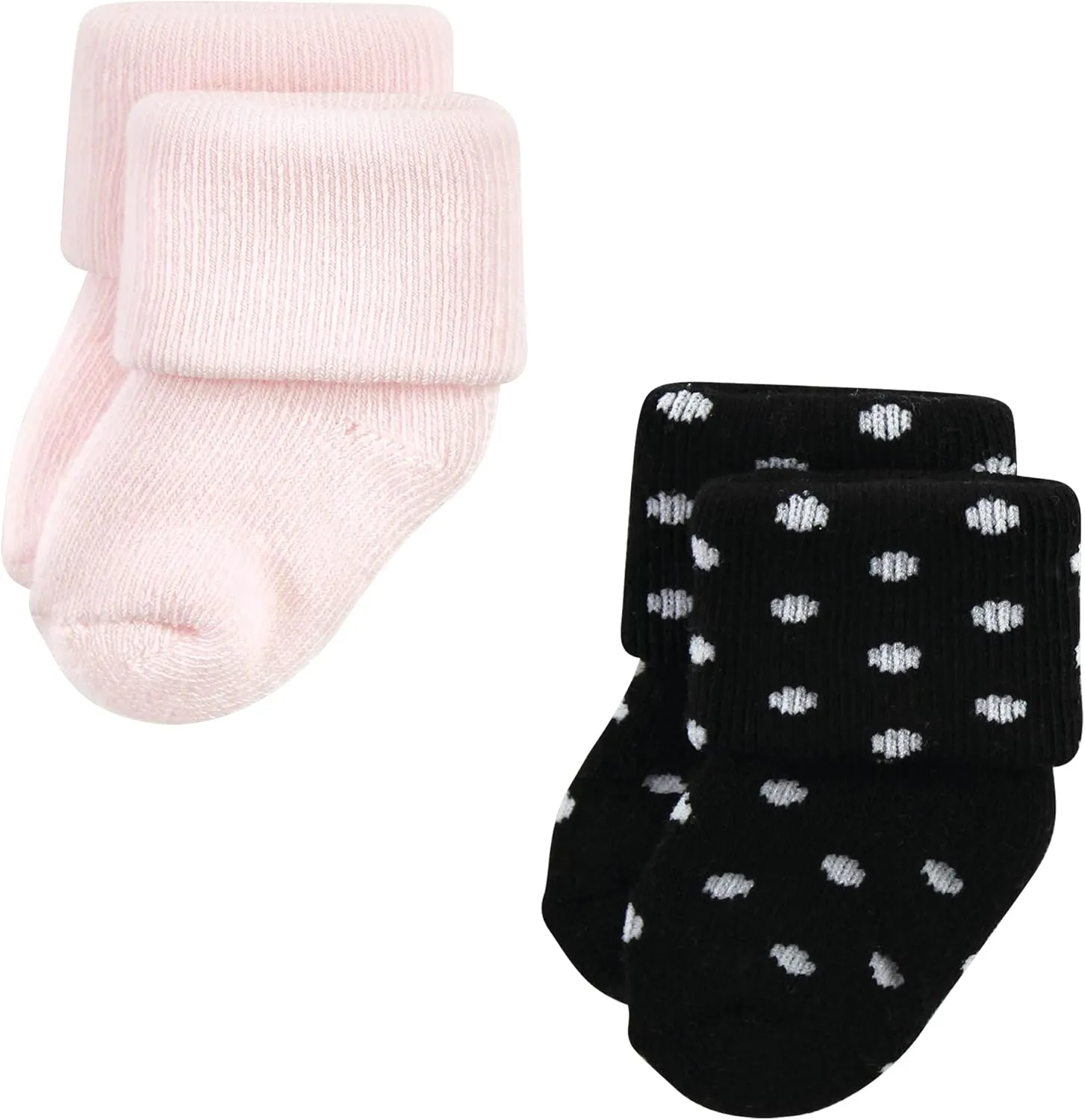 Hudson Baby Baby Cotton Rich Newborn and Terry Socks