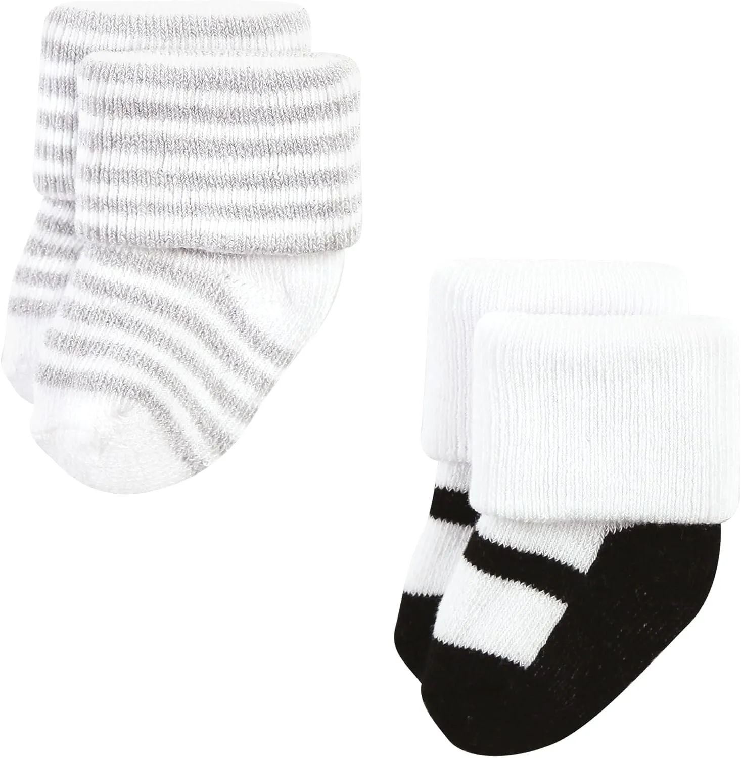Hudson Baby Baby Cotton Rich Newborn and Terry Socks