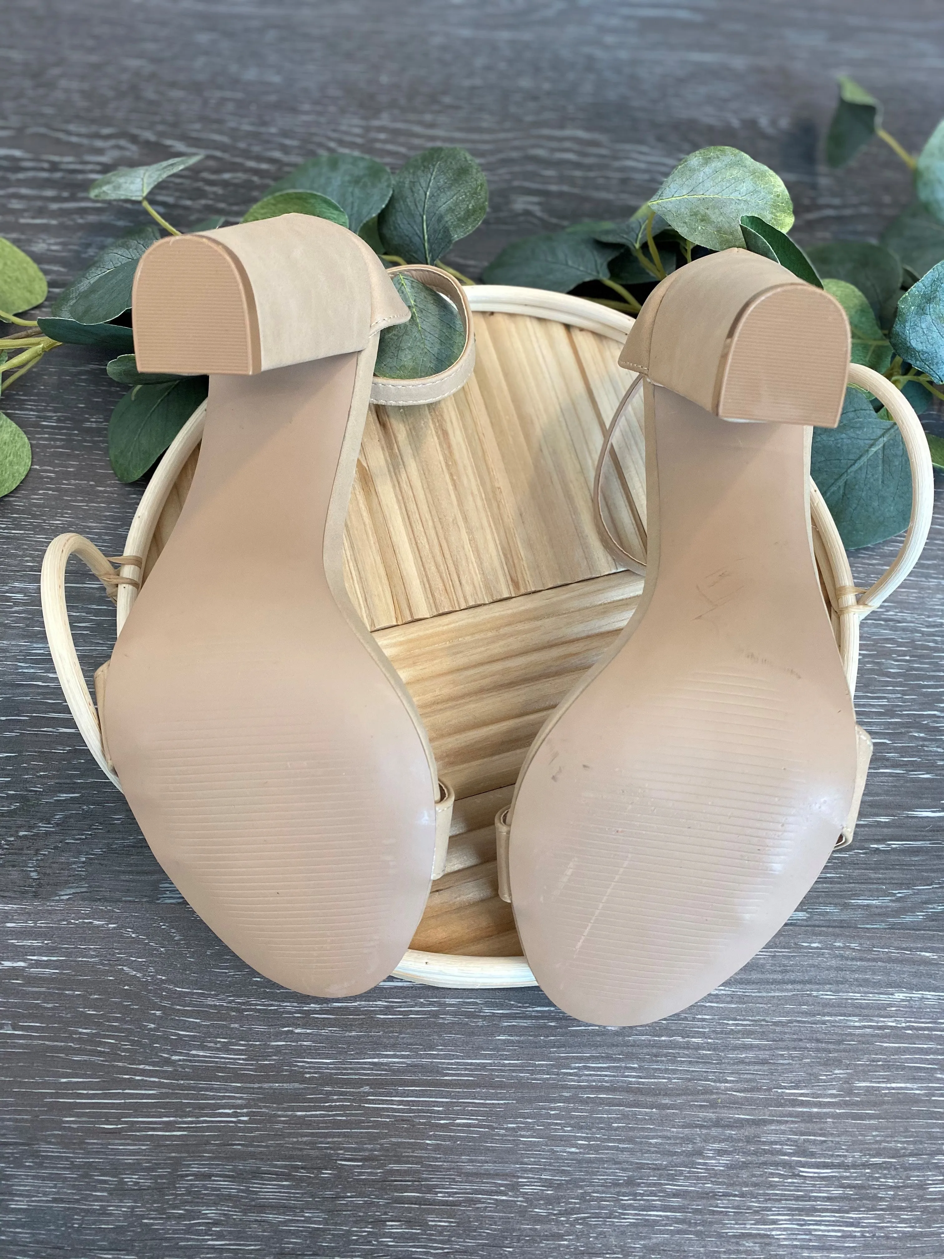 Just FAB Nude Heels