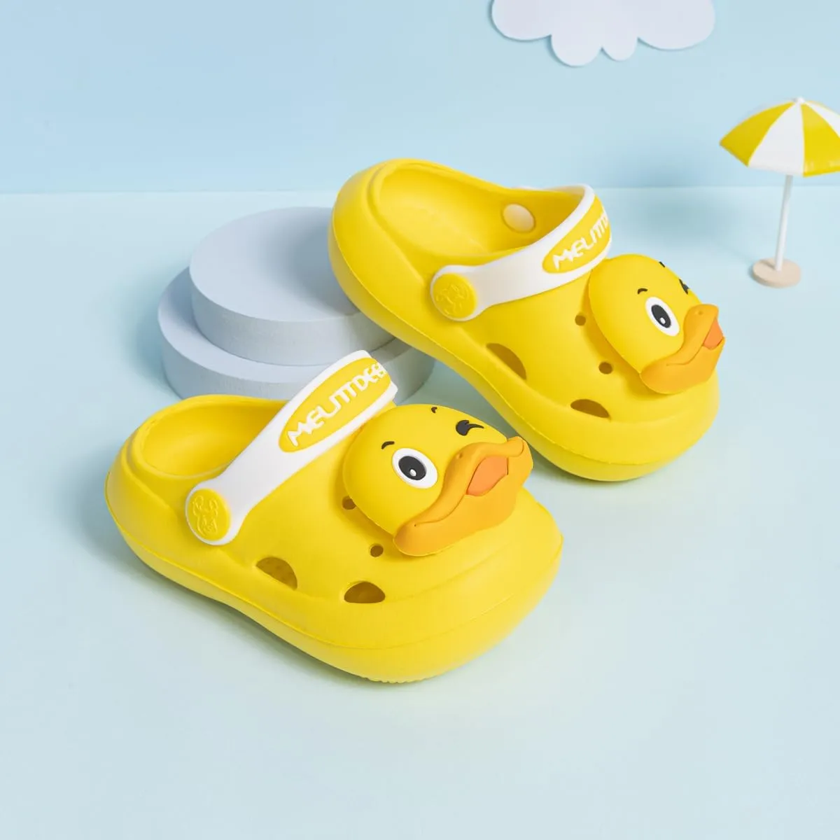 Kannior Toddler Kids Boys Girls EVA Garden Clogs Summer Outdoor Slip On Shoes Cute Animal Water Sandals Children Lightweight Slipper Beach Pool Play Shoes (Baby/Toddler Kids)