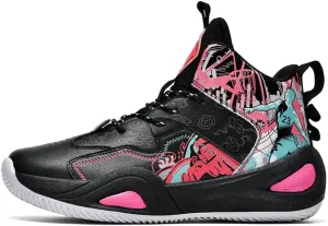 Men's Basketball Shoes Mid Basketball Sneakers Non-Slip Outdoor Cushioning Workout Shoes