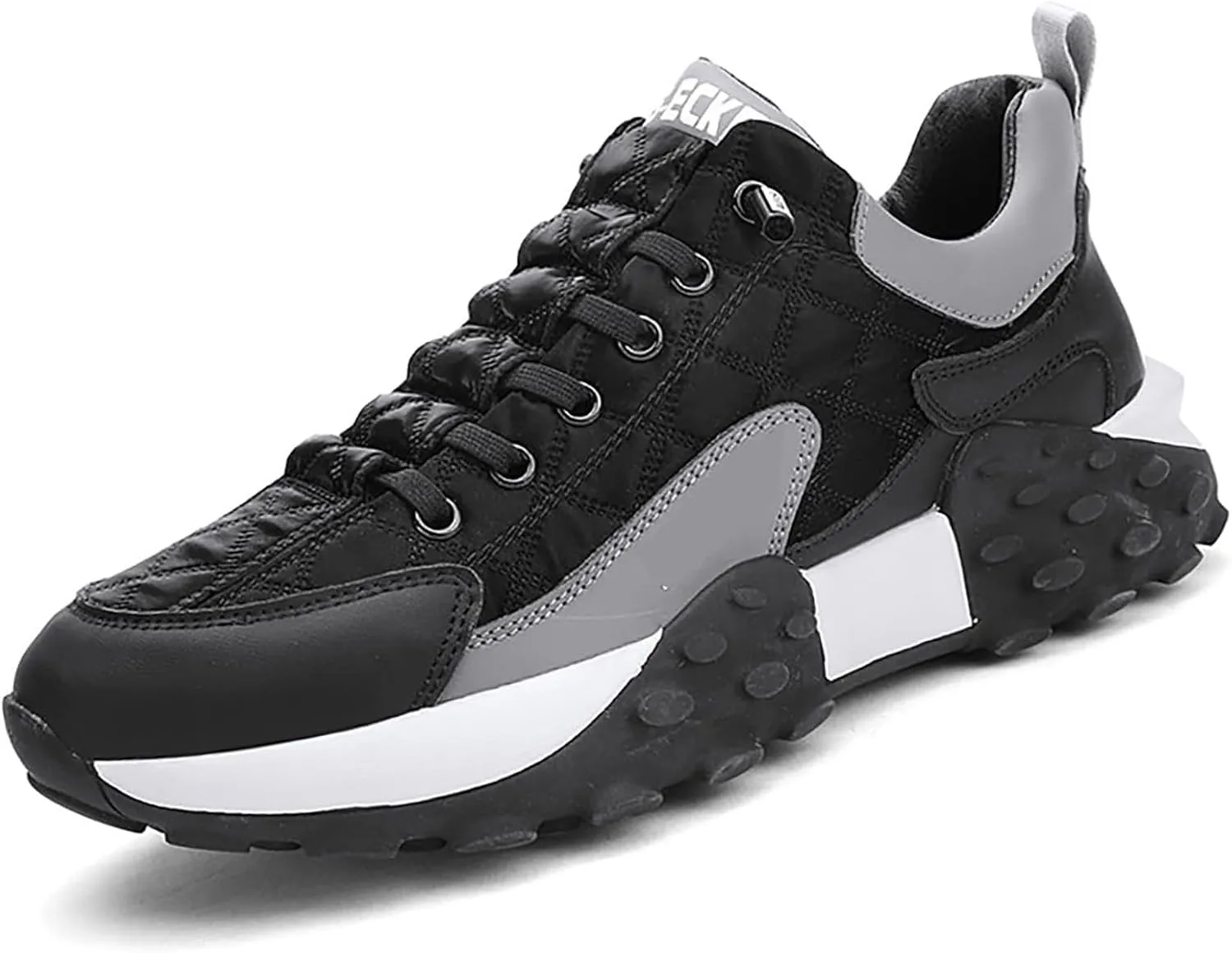 Men's Orthopedic Comfort Sneakers 2024 Casual Waterproof Walking Tennis Slip on Wide Shoes Lightweight Non Slip Breathable Platform Shoe