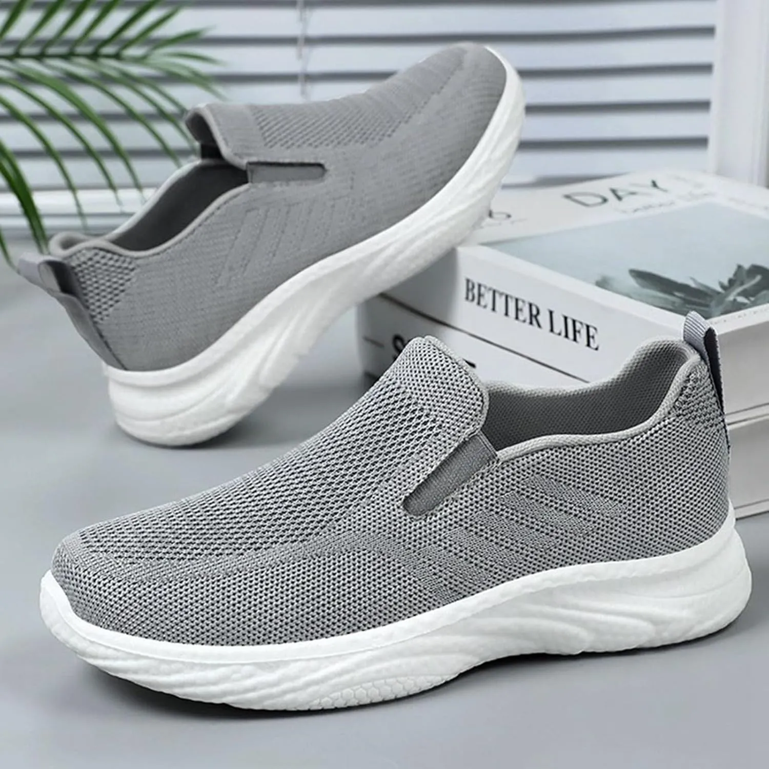 Men's Spring All Flat Soled Comfortable Lazy Slip On Couple Casual Shoes Casuals for Men