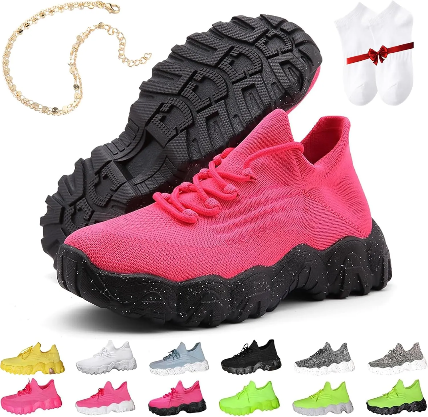 Nurse Babe Shoes, Ortho Pro Shoes for Women, Ortho Pro Women's Classic Shoe, Women's Mesh Orthopedic Lightweight Casual Breathable Sneakers
