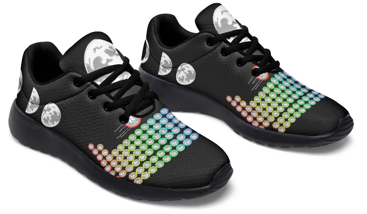 Periodic Table Moon Phase Sneakers