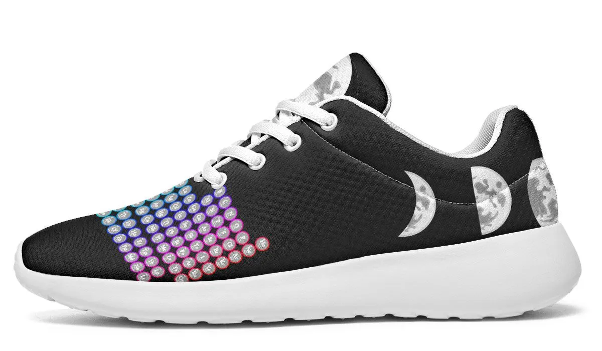 Periodic Table Moon Phase Sneakers