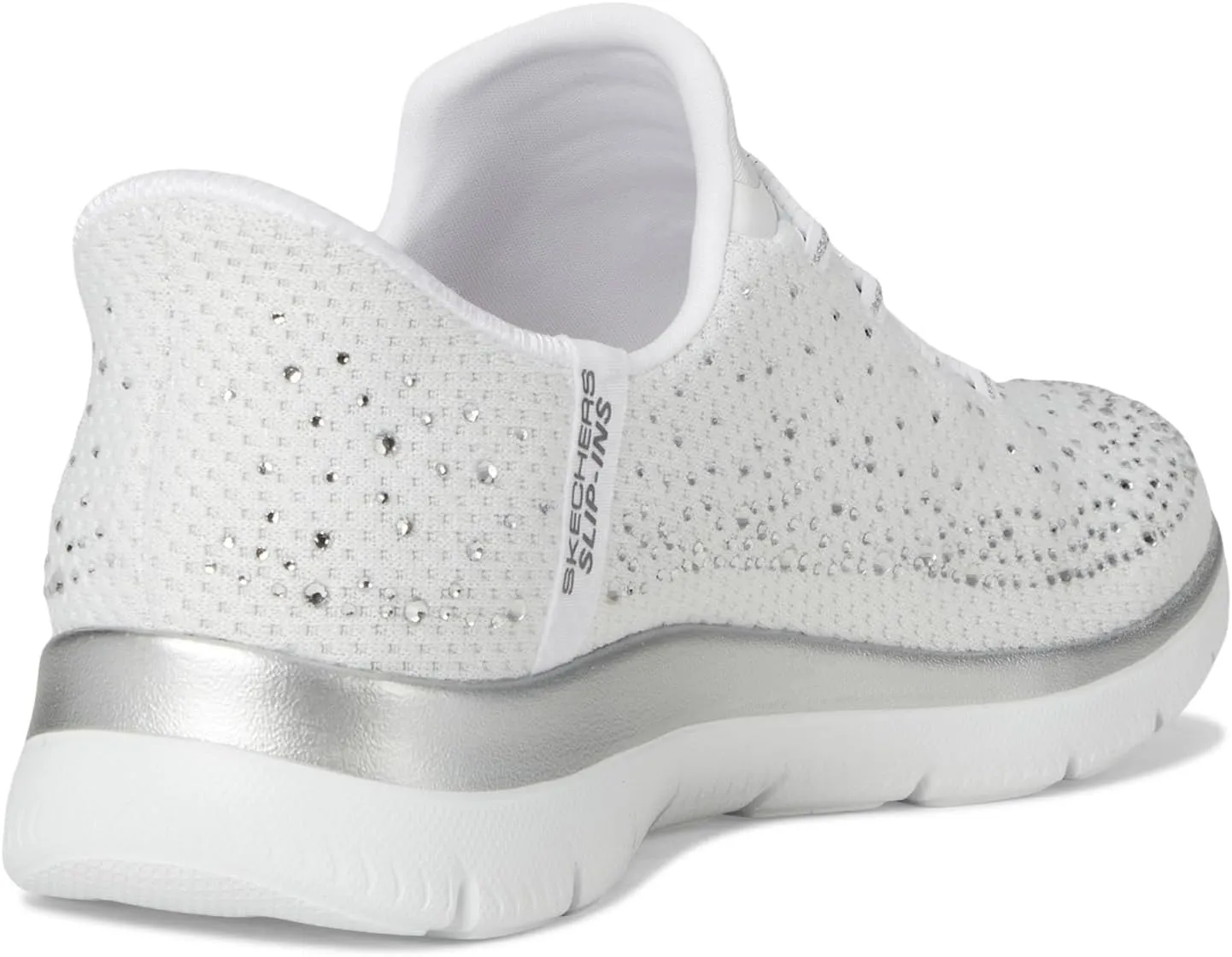 Skechers Women's Summits Brilliant Shine Hands Free Slip-ins Sneaker