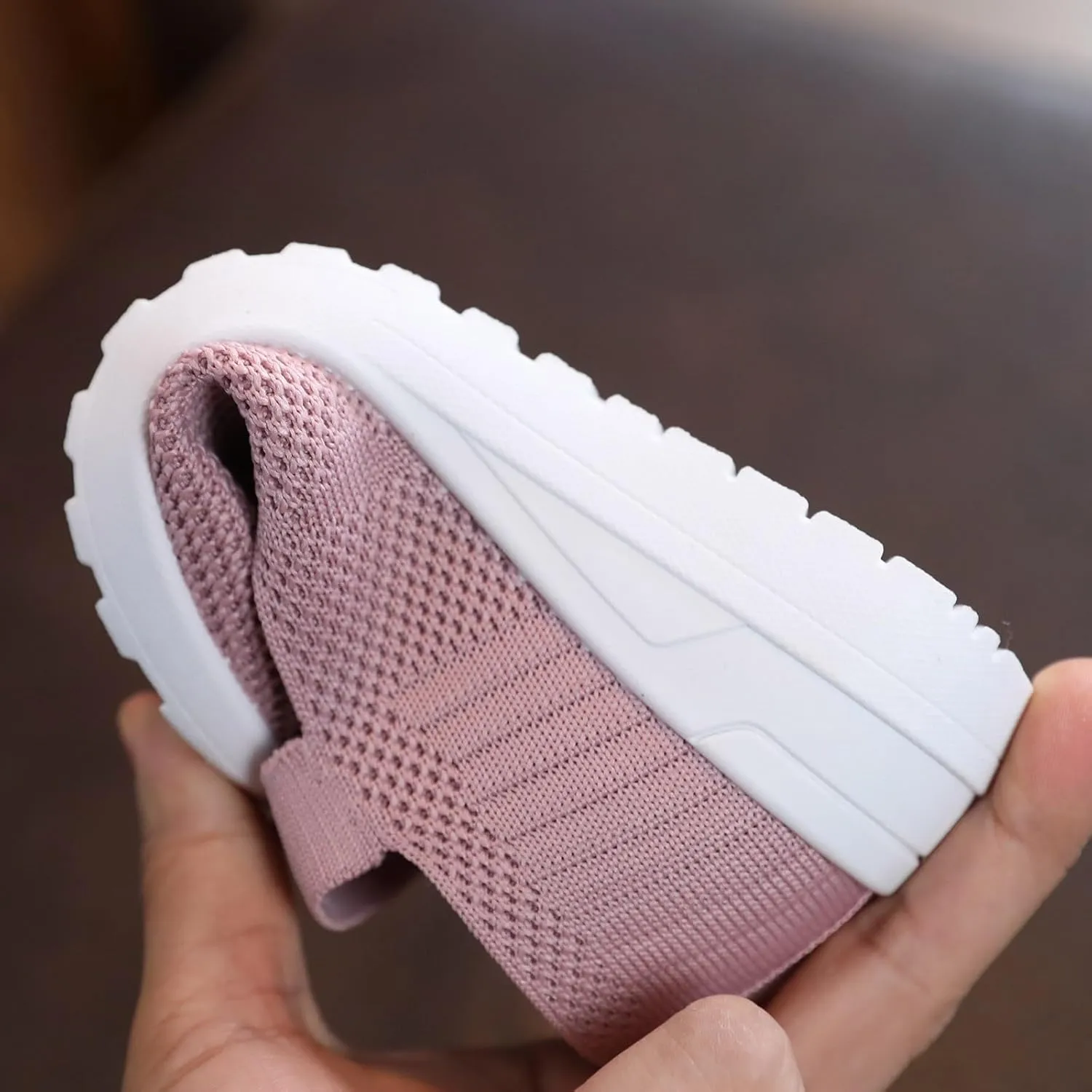 Toddler Toe Box Shoes Toddler Shoes Boy Girl Sneakers Running Tennis Mesh Casual Slip On