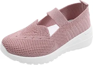 Toddler Toe Box Shoes Toddler Shoes Boy Girl Sneakers Running Tennis Mesh Casual Slip On