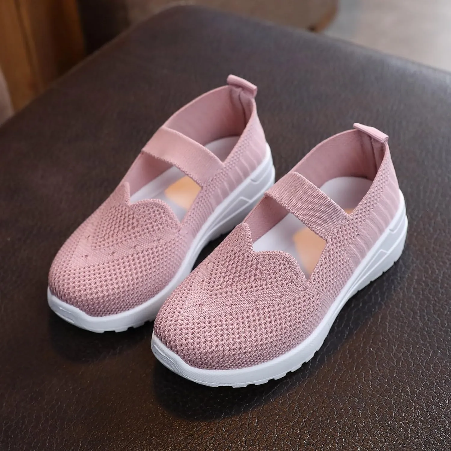 Toddler Toe Box Shoes Toddler Shoes Boy Girl Sneakers Running Tennis Mesh Casual Slip On