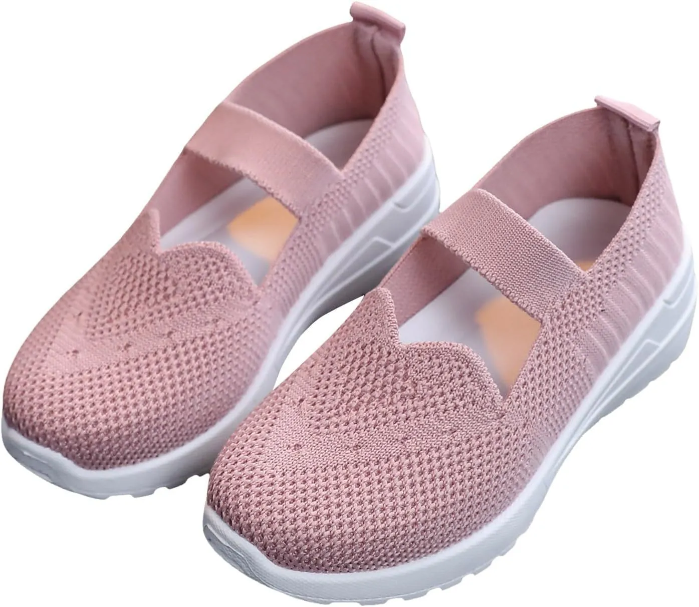 Toddler Toe Box Shoes Toddler Shoes Boy Girl Sneakers Running Tennis Mesh Casual Slip On