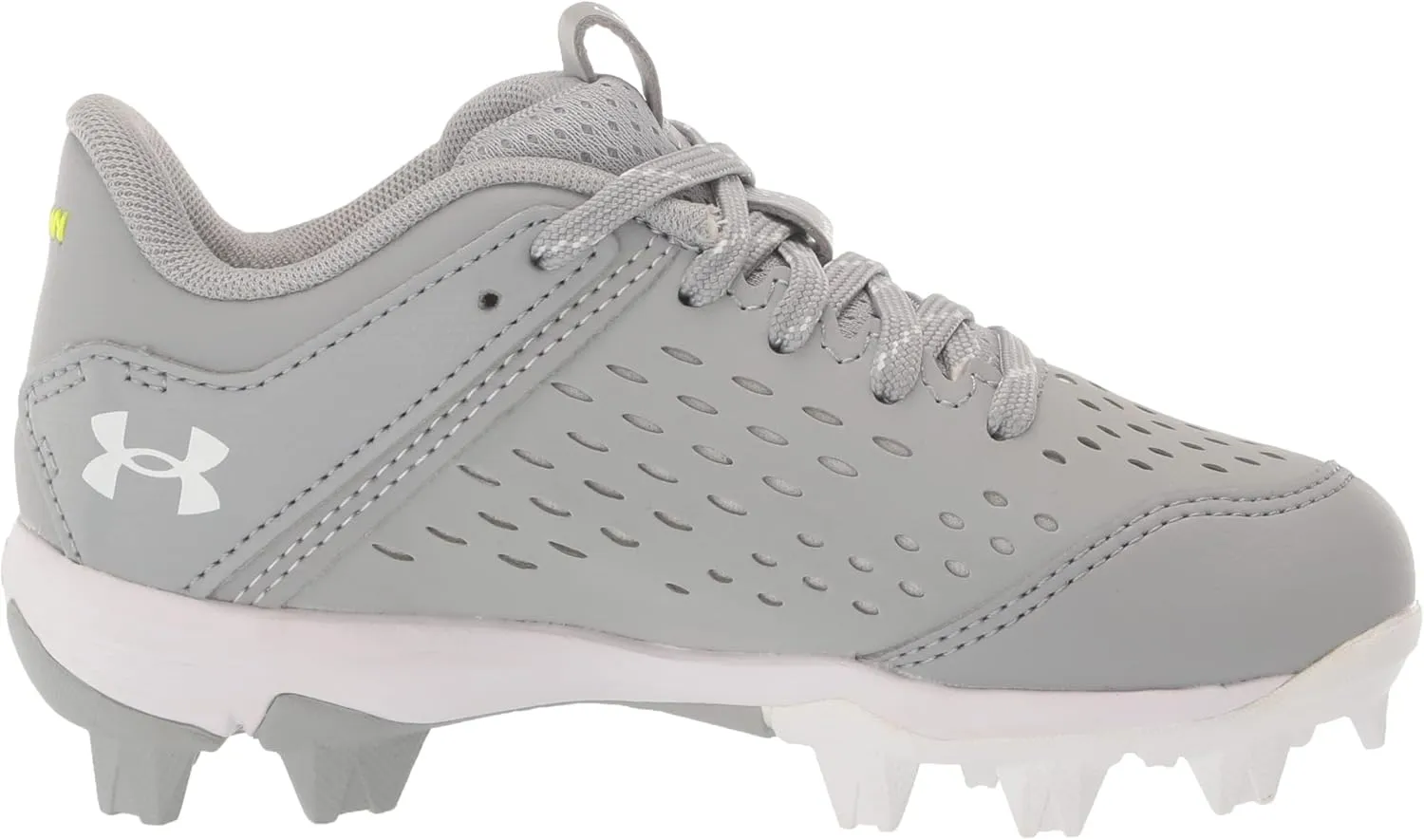 Under Armour Boys' Leadoff Low Junior Rubber Molded Baseball Cleat