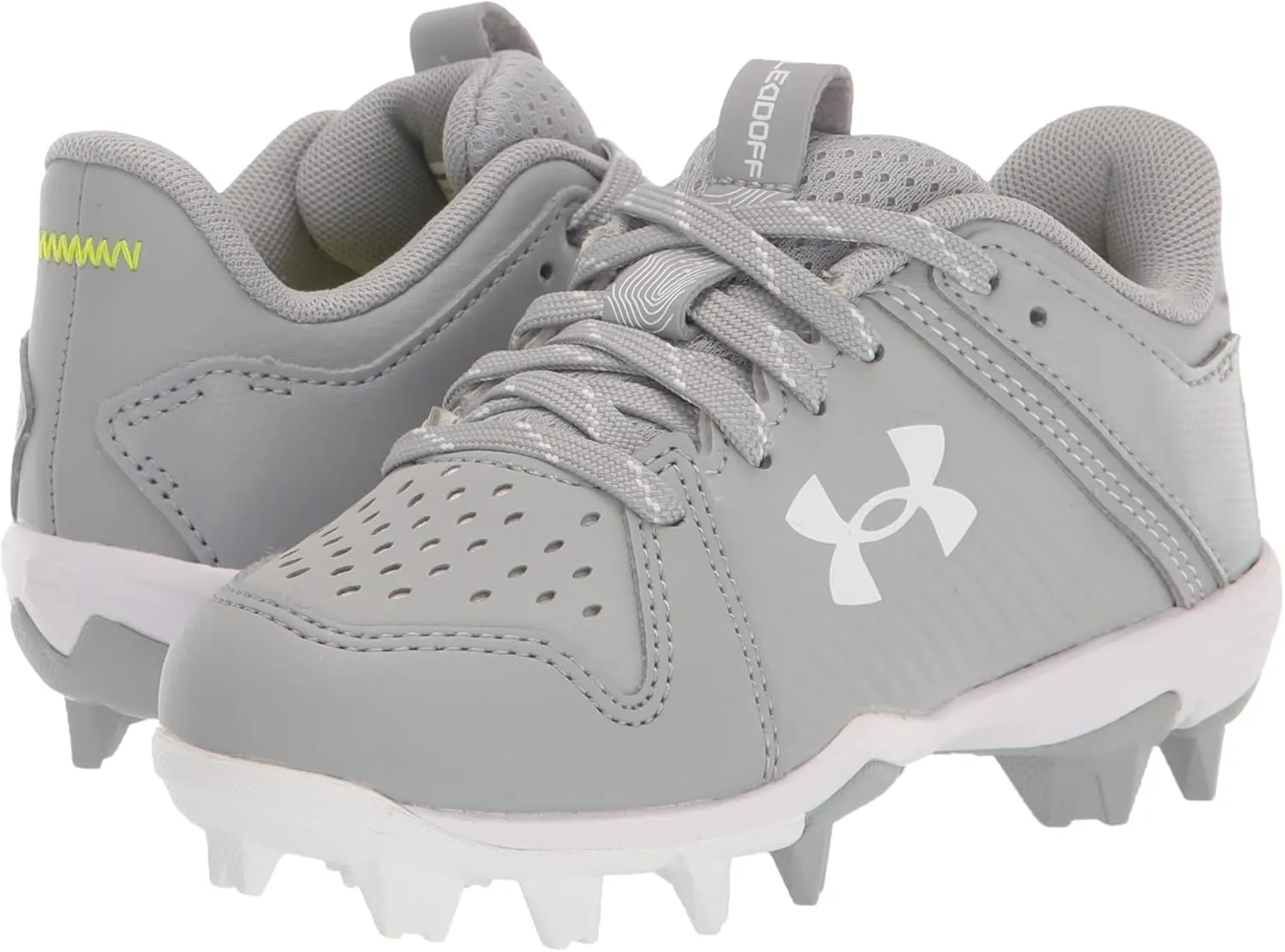 Under Armour Boys' Leadoff Low Junior Rubber Molded Baseball Cleat