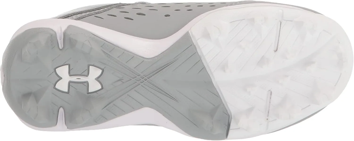 Under Armour Boys' Leadoff Low Junior Rubber Molded Baseball Cleat
