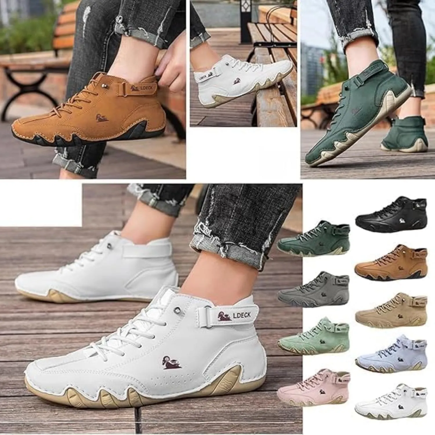 Vogldeck Shoes Women Men, Waterproof and Breathable Orthopedic Shoes, with Arch Support, Lightweight Outdoor Sneakers
