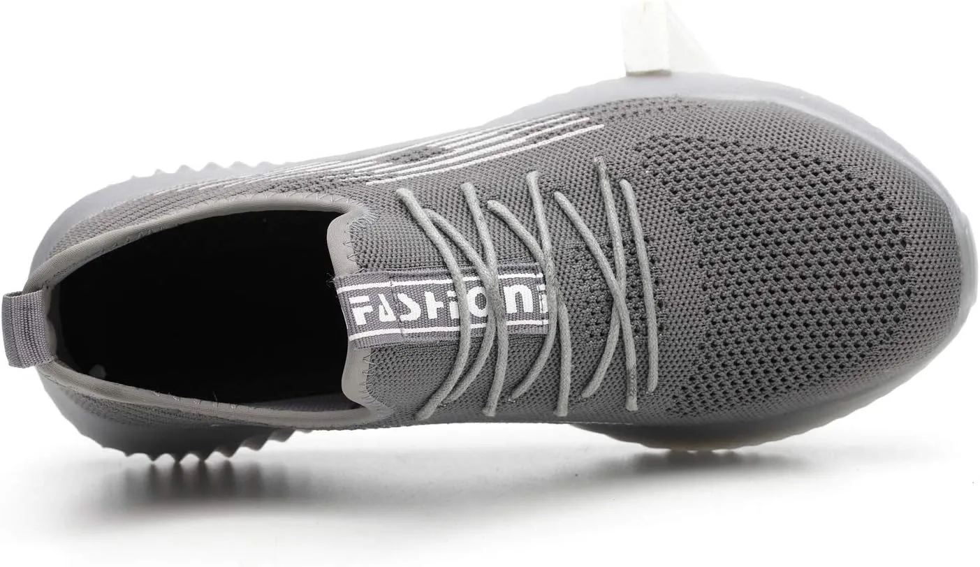 Work Shoes Steel Toe Safety Shoes Puncture Proof Construction Shoes Comfortable Non-Slip Sneakers